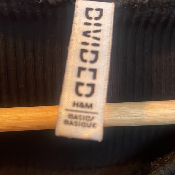 tight long sleeved black crop H&M - Picture 2 of 3